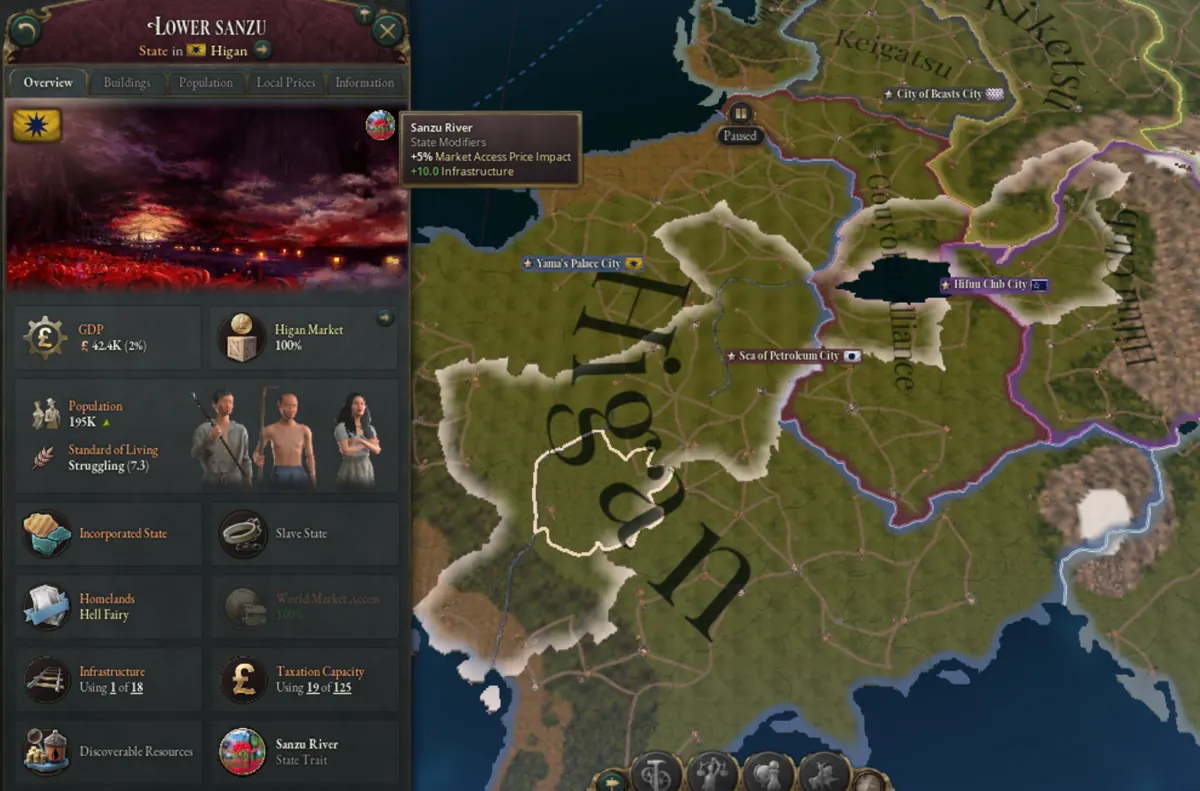 Sanzu River state trait